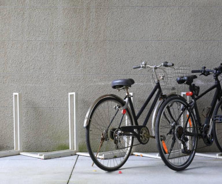 Espace vélos luxe standing immobilier Ixelles Bruxelles