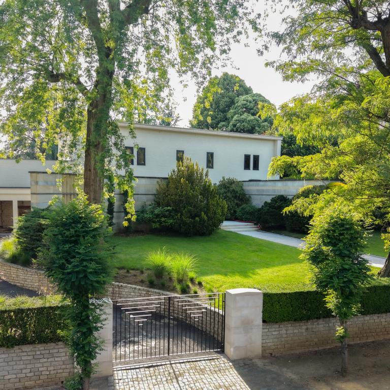 Propriété moderniste d'exception à Uccle