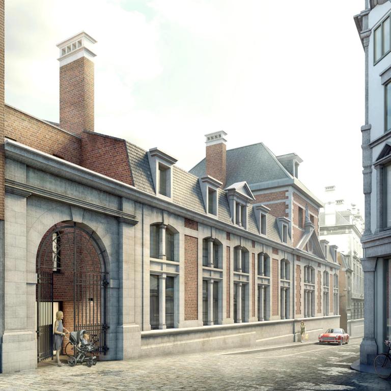 Conservatoire royal de Bruxelles - app 145m² 3ch & terr 15m²
