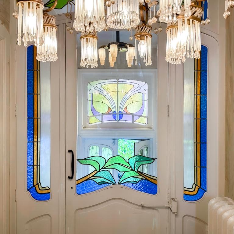 Brugmann: très belle maison de maître Art nouveau