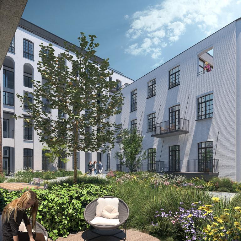 Place Stéphanie/ Louise, lot de deux appartements neufs