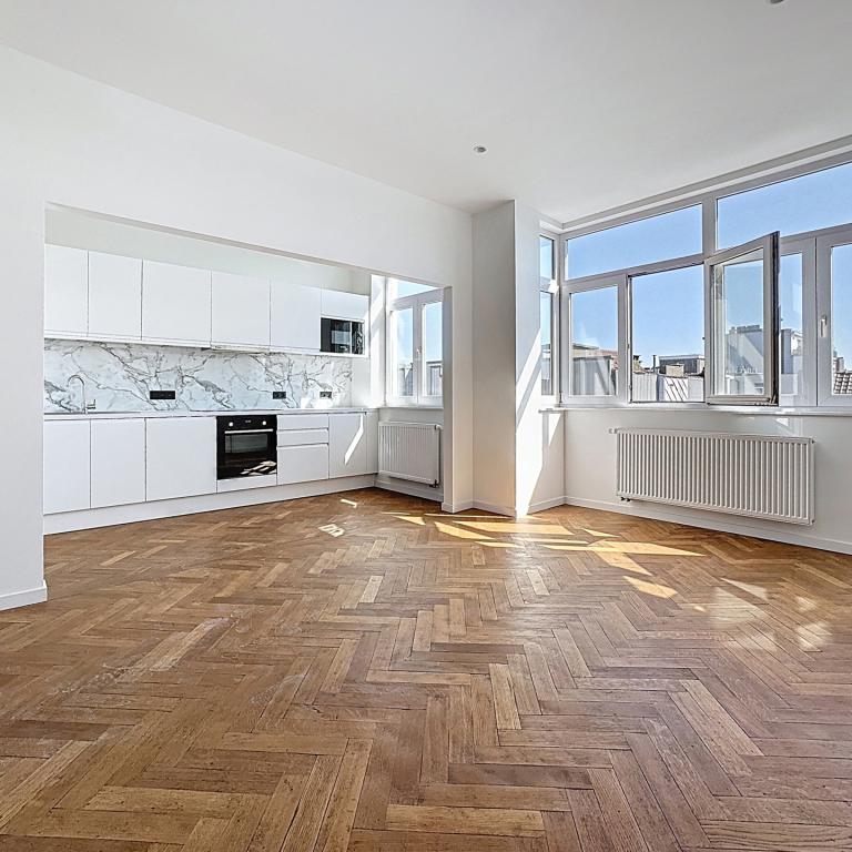Molière/Alsemberg, ravissant appartement 2ch rénové