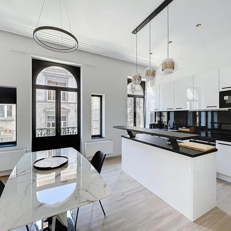 Quartier Européen : Superbe duplex 2 CH. entièrement rénové 