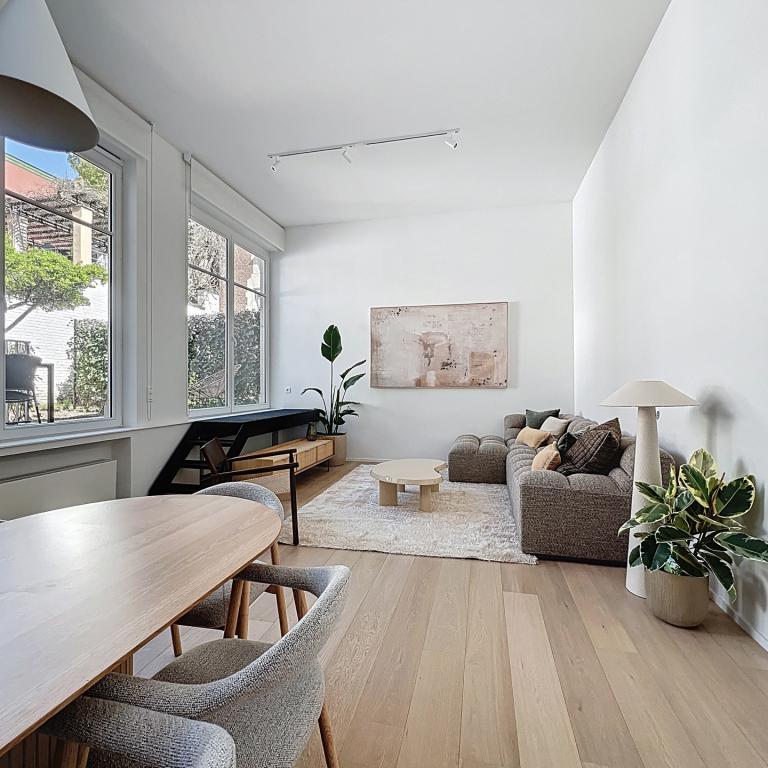 Quartier Congrès : Joli triplex 2 ch avec terrasse et jardin