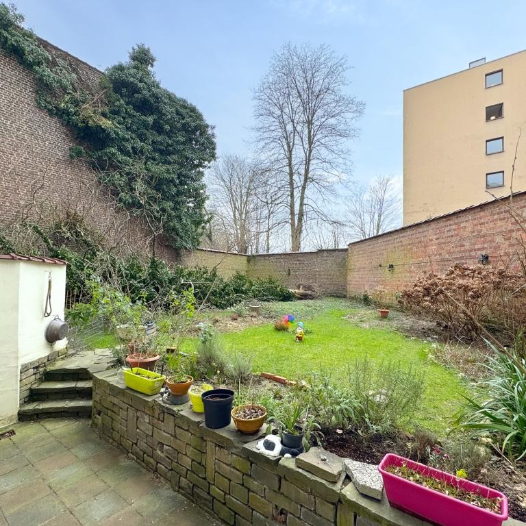 Université, Appartement avec jardin et garage