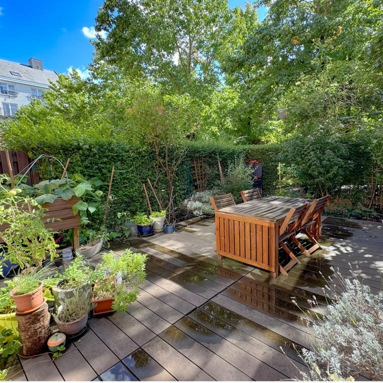 Jardins de Jette - Maison 4 chambres + bureau + jardin sud