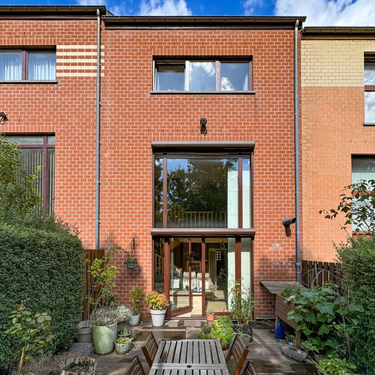 Jardins de Jette - Maison 4 chambres + bureau + jardin sud
