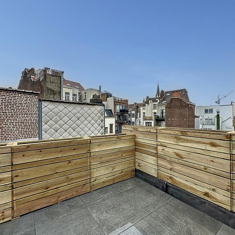 Chée d'Ixelles : Superbe triplex colocation acceptée