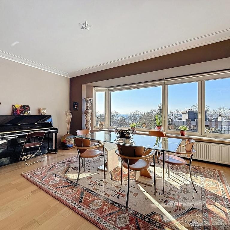 Jean Vander Elst : appartement 3 chambres + terrasses