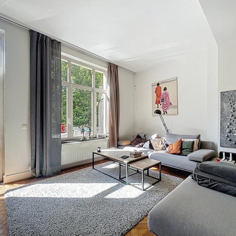 Cinquantenaire : Magnifique maison de maître 4 chambres