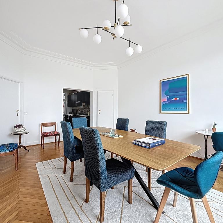 Toison d'Or : Somptueux appartement 3 chambres meublé