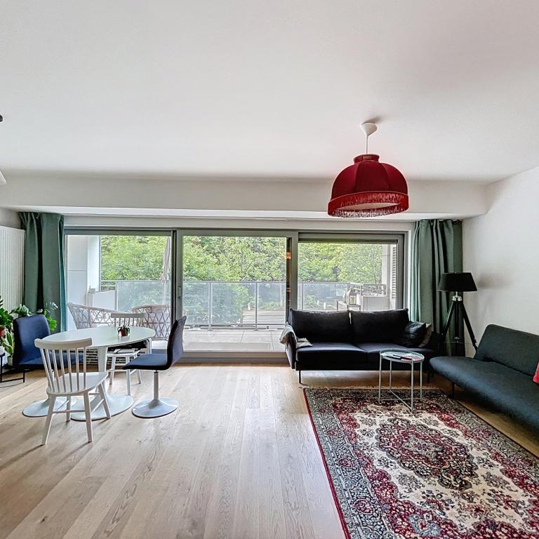 Quartier Européen : Bel appartement 2 chambres avec terrasse