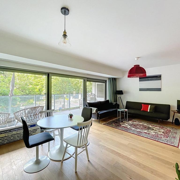 Quartier Européen : Bel appartement 2 chambres avec terrasse