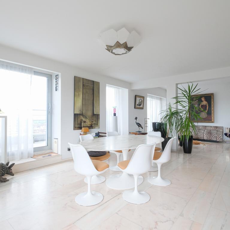 Brugmann : Magnifique duplex penthouse 5 chambres + garage