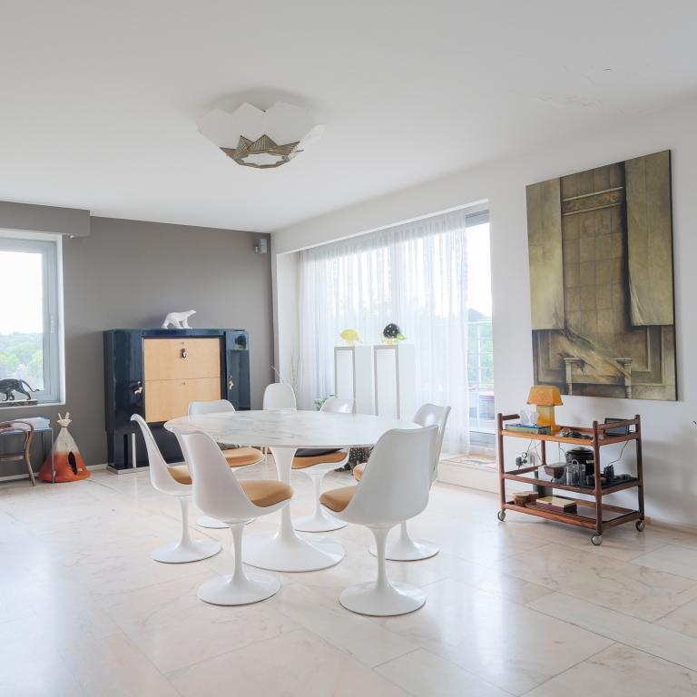 Brugmann : Magnifique duplex penthouse 5 chambres + garage