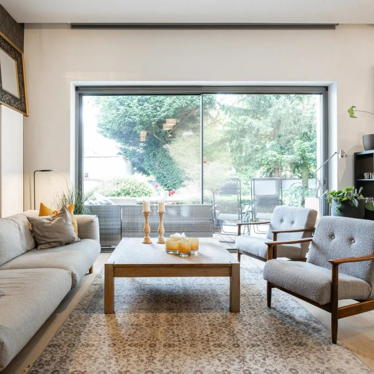 Place Brugmann - Chatelain, appart 3 chbr - jardin et terrasse