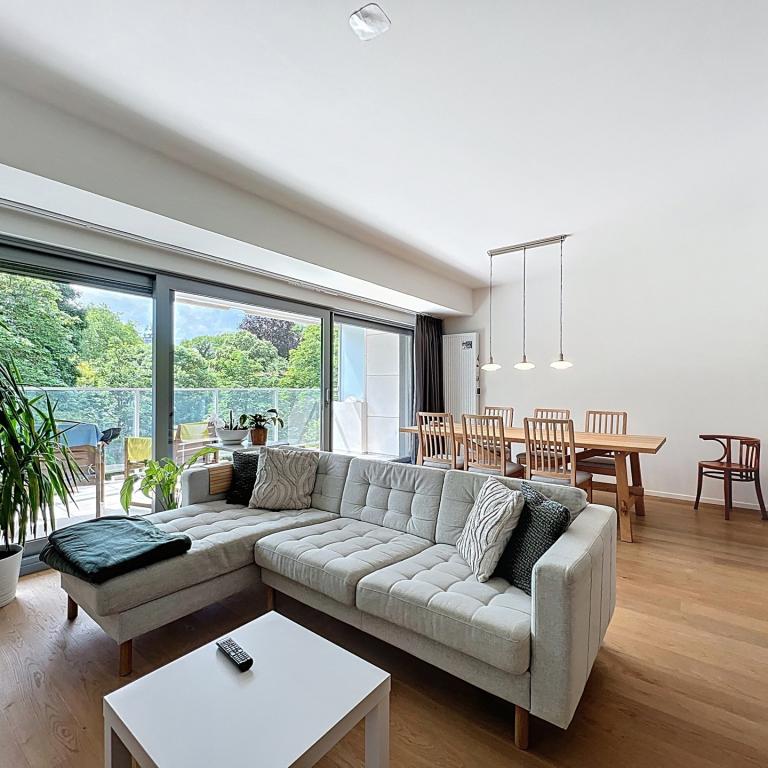 Quartier Européen : Bel appartement 2 chambres avec terrasse