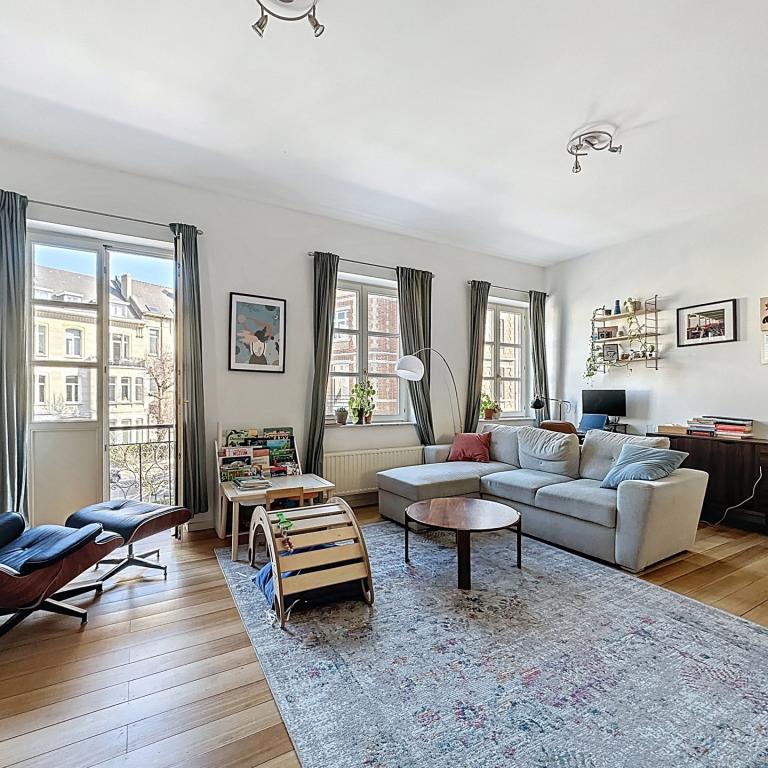 Etangs d'Ixelles : Magnifique appartement 2 chambres +balcon