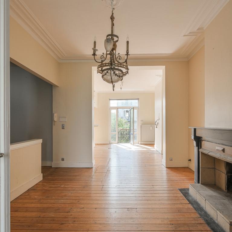 Lepoutre : Penthouse duplex 2 chambres, bureau + terrasses