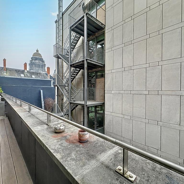 Petit Sablon/Poelaert : Superbe appartement + terrasse