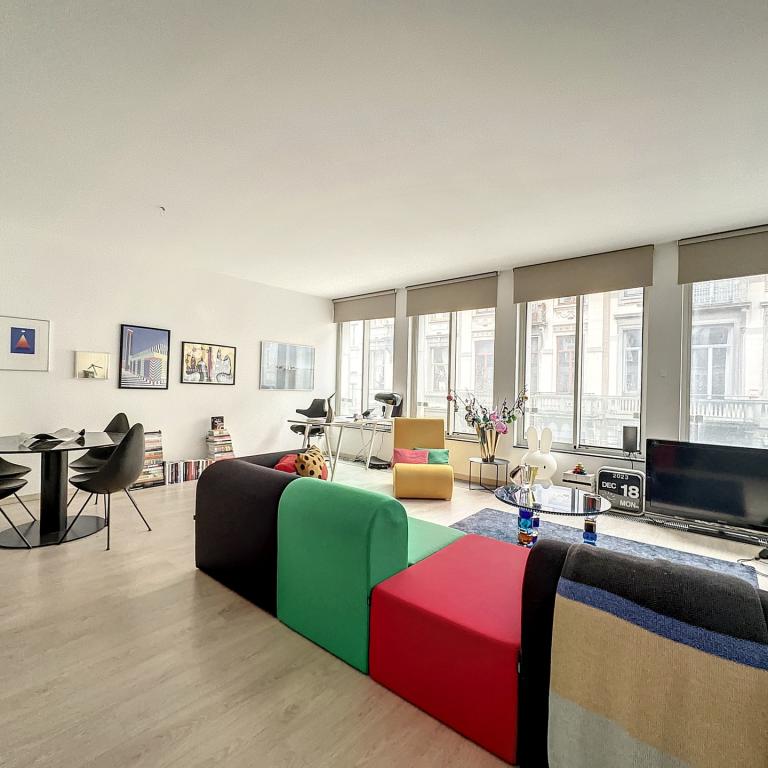 Petit Sablon/Poelaert : Superbe appartement + terrasse