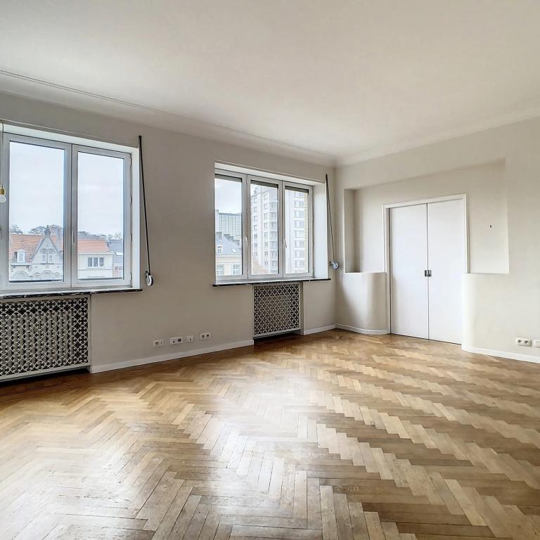 Cambre/ Etoile: Magnifique appartement 2 chambres + bureau 