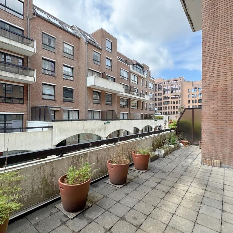 Quartier Européen: Lumineux appartement 1 ch+grande terrasse