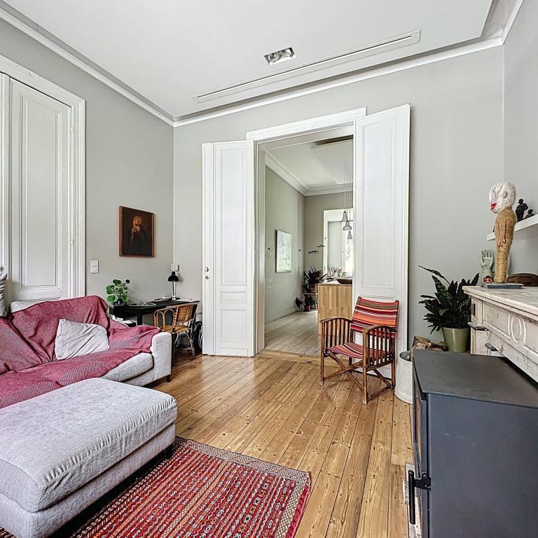 Forest/Uccle : Belle maison de 1885  rénovée avec jardin