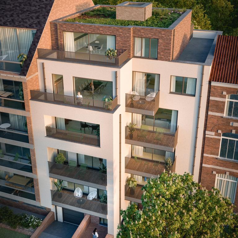 Parc de Wolvendael, appartement 3 chambres ±101m² + terrasse
