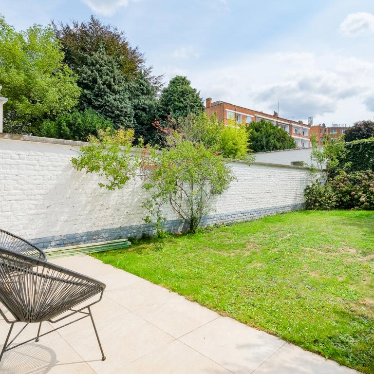 Quartier Place Brugmann: superbe  maison rénovée avec garage
