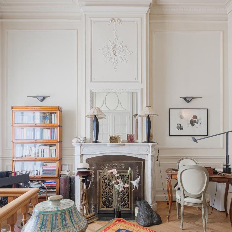 Lepoutre: Magnifique duplex rez-de-chaussée avec jardin 