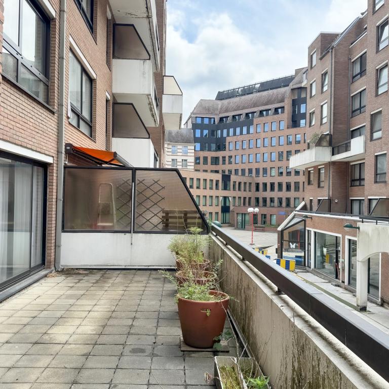 OFFRE ACCEPTEE - Quartier Européen: Lumineux appartement 1 ch+grande terrasse