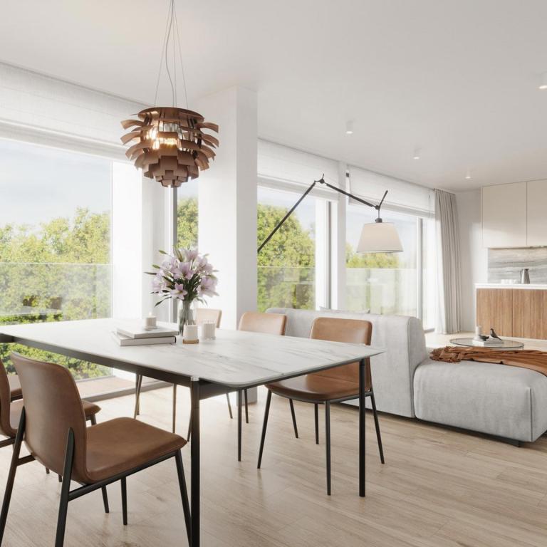 Projet avec vue imprenable sur l'abbaye de la Cambre!