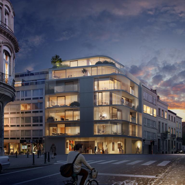 Parc Tenbosch/Châtelain, projet de standing "The Bright"