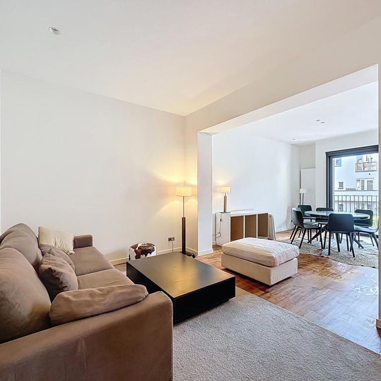 Pl. Brugmann/Churchill : Superbe appartement neuf et meublé