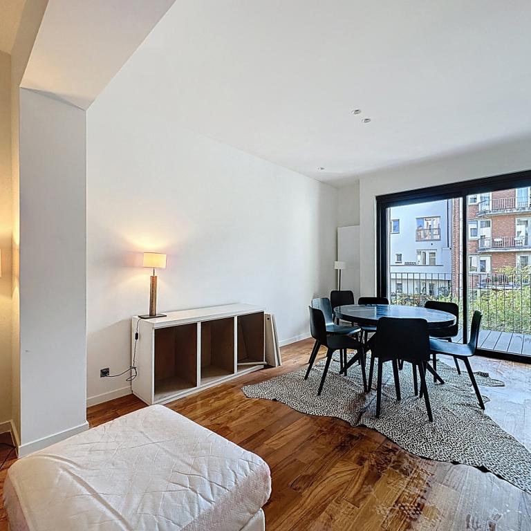 Pl. Brugmann/Churchill : Superbe appartement neuf et meublé