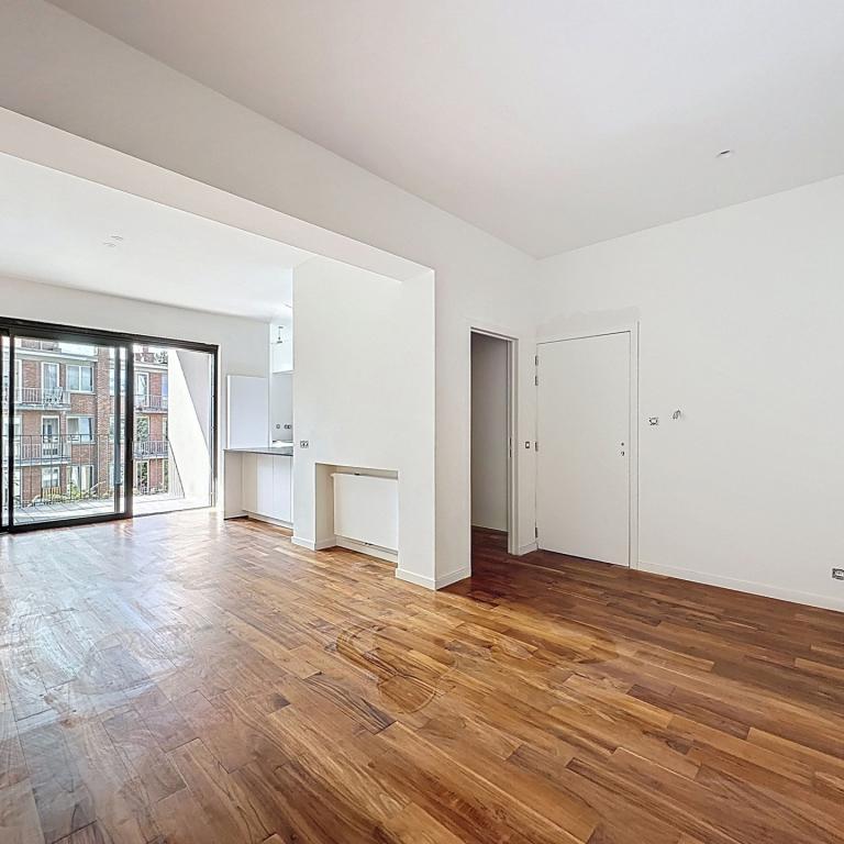 Pl. Brugmann/Churchill : Superbe appartement neuf + terrasse