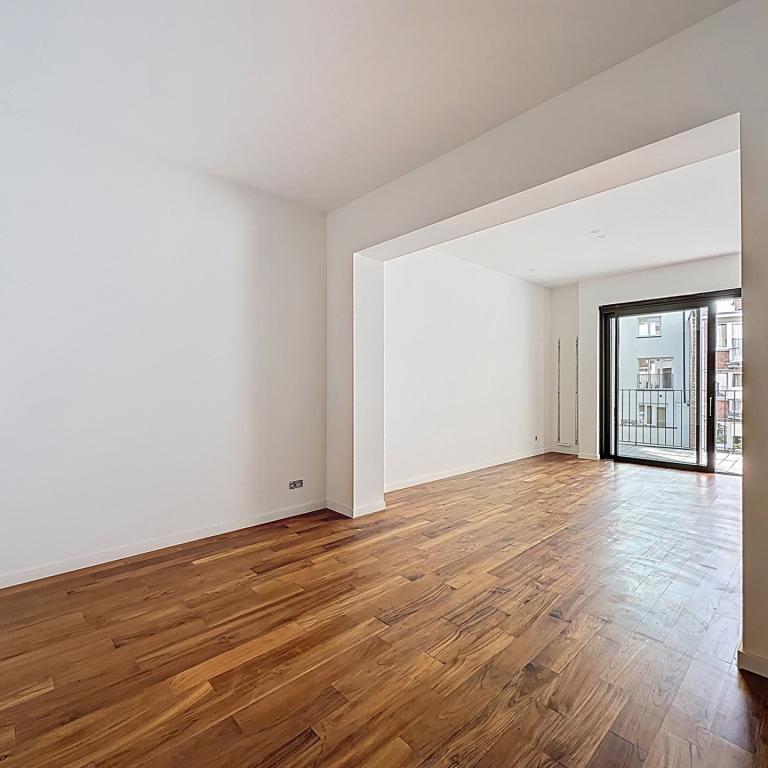 Pl. Brugmann/Churchill : Superbe appartement neuf + terrasse
