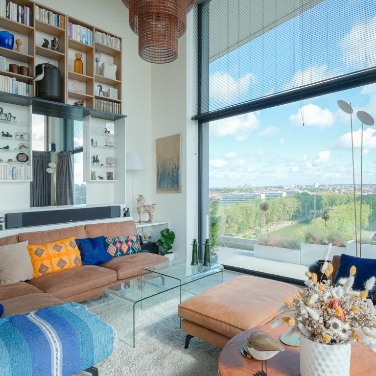 Penthouse avec terrasse de 80 m² & vue exceptionnelle (180°)