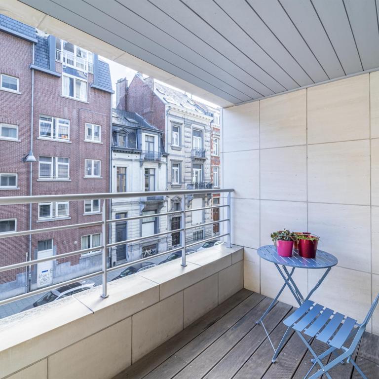 Ma Campagne/Defacqz : appartement 2ch + terrasse + parking