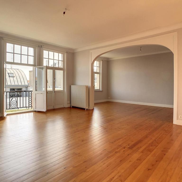 Ixelles : Lumineux appartement de 2 chambres + balcon