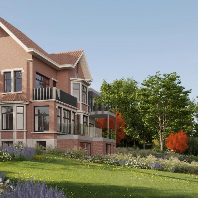 Blés d'Or - Duplex ±269m², 3 chambres, 3 terrasses, jardin