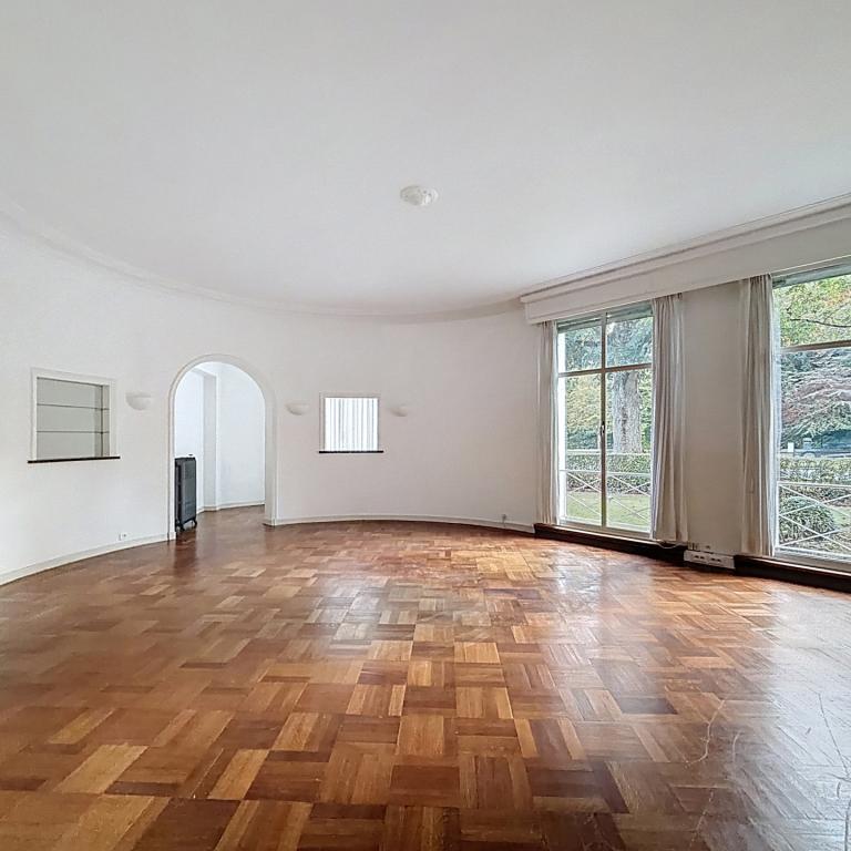 Bois de la Cambre : Appartement 3 chambres avec parking 