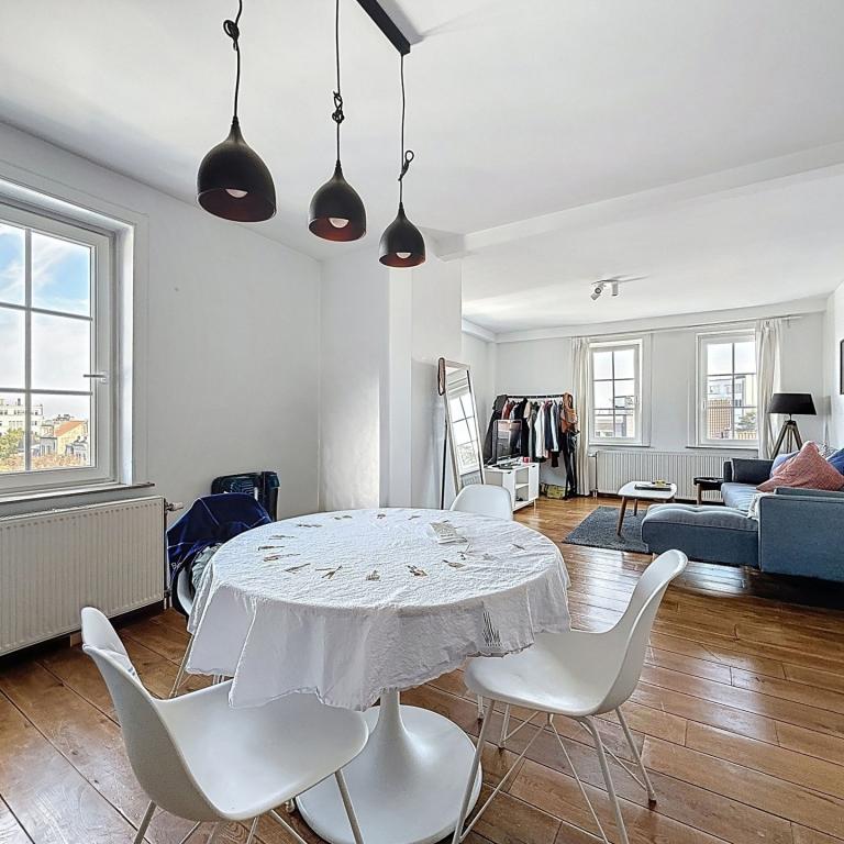 Vanderkindere / Albert : Bel appartement 1ch meublé