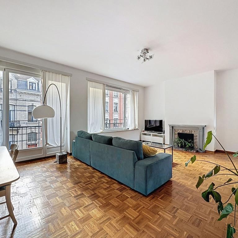 Place Brugmann/Molière : Magnifique appartement 2 chambres 