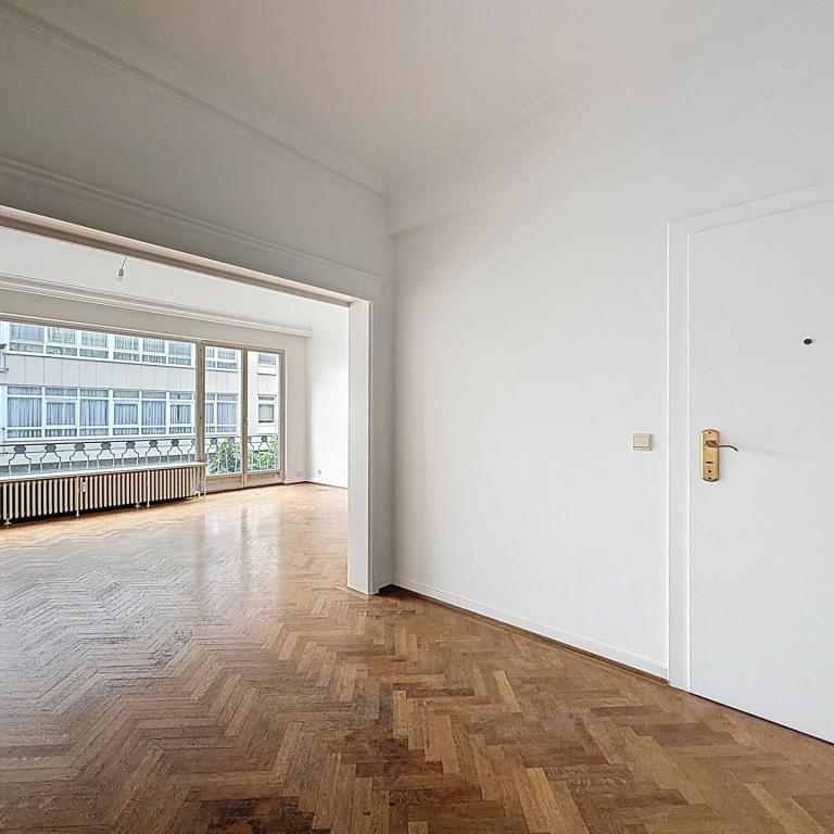 Churchill/Cavell : Superbe appartement 3 chambres + terrasse