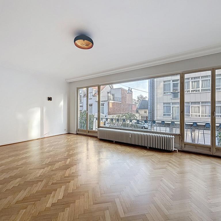 Churchill/Cavell : Superbe appartement 3 chambres + terrasse