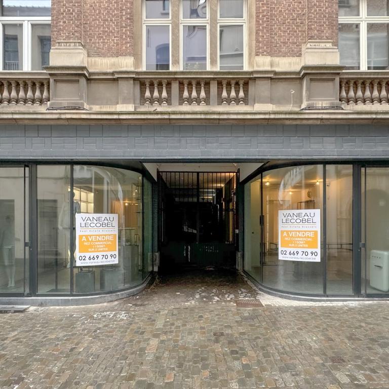 Galeries royales St. Hubert: 2 rez commerciaux rénovés