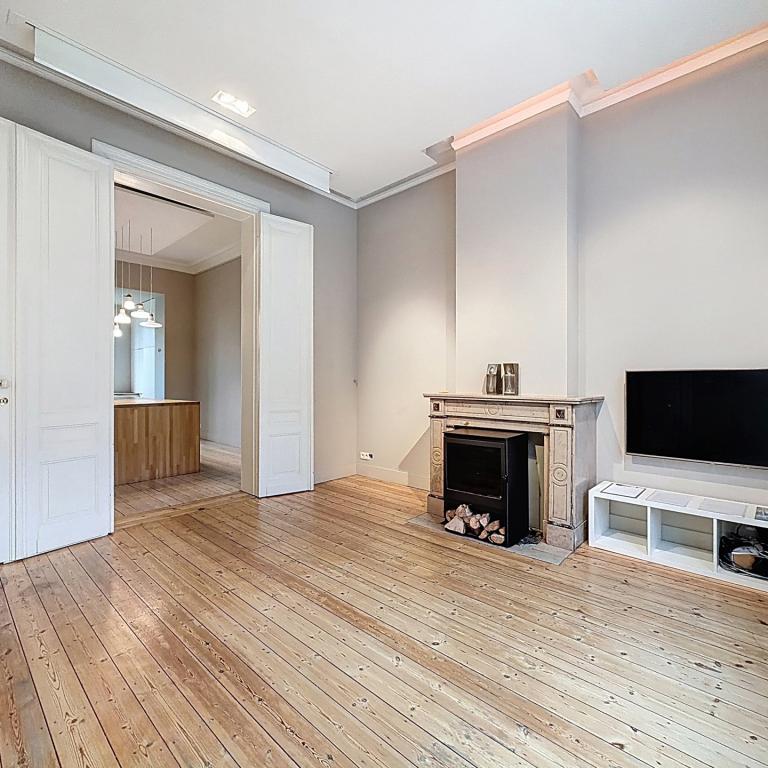 Forest/Uccle : Belle maison de 1885  rénovée avec jardin