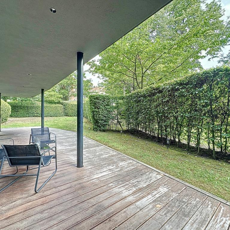 Parc Hamoir : Beau RDC avec jardin de 3 chambres + parking